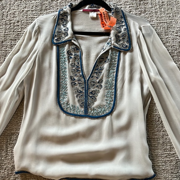 Emma black beaded top zipper on the side - Picture 5 of 8